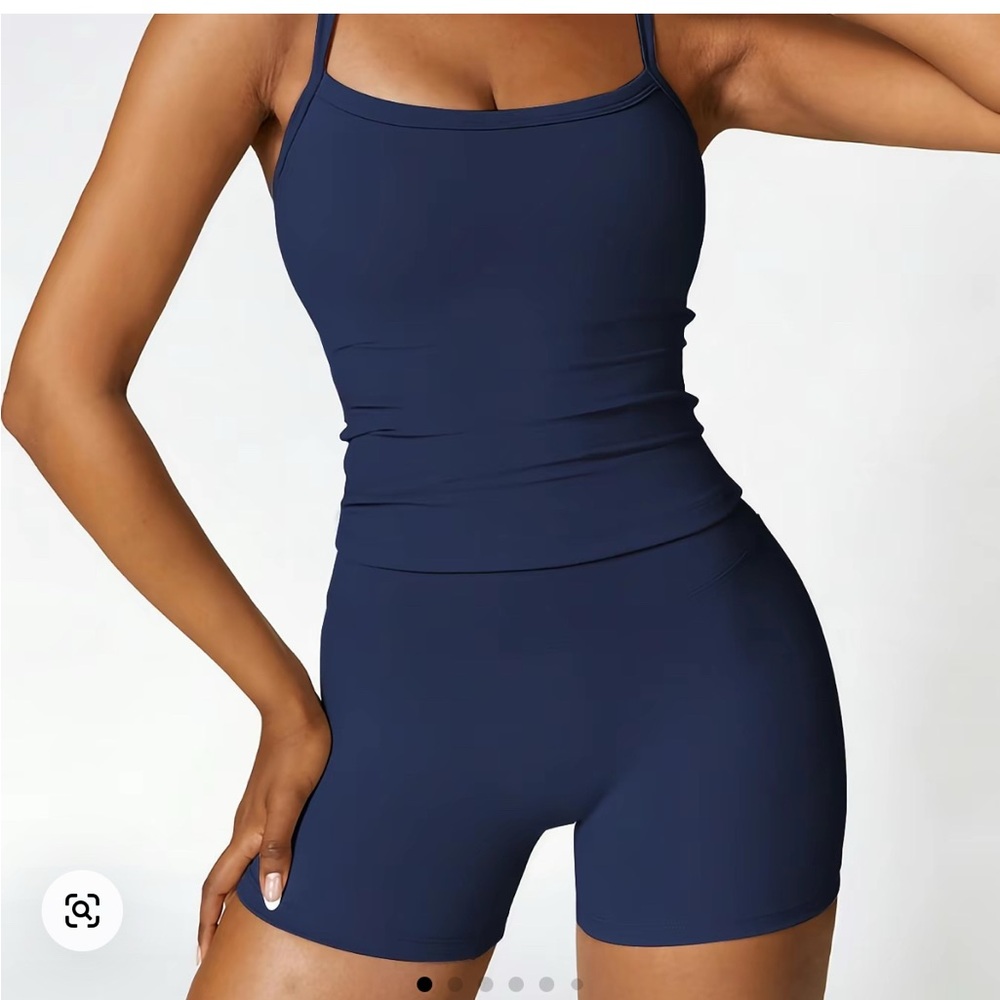 Women's Navy Activewear Set